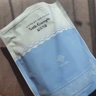 실크가글 실크단백질 함유 구강청결제 11ml 50포 — 5점을 준 리뷰어가 2021년 9월 올린 사용 사진