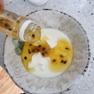 떠먹는불가리스 마이플레인 요거트 435g 6개입 — 4.5점을 준 리뷰어가 2021년 2월 올린 사용 사진