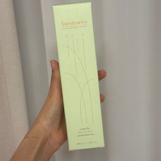 스킨큐어 산다화 순한 클렌징 동백 오일 200ml — 5점을 준 리뷰어가 2023년 5월 올린 사용 사진