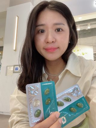 다나음 그린프로폴리스&아연 — 5점을 준 리뷰어가 2021년 10월 올린 사용 사진