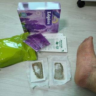 [레제르] 아로마 수액패치 발패치 30매입 -라벤더향/유칼립투스향/대나무향 — 5점을 준 리뷰어가 2022년 9월 올린 사용 사진