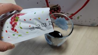 헬스업 착한세끼 타트체리 — 4점을 준 리뷰어가 2021년 5월 올린 사용 사진