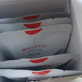 클린24시간 1BOX(5포) + 전용보틀(500ml) — 5점을 준 리뷰어가 2022년 12월 올린 사용 사진