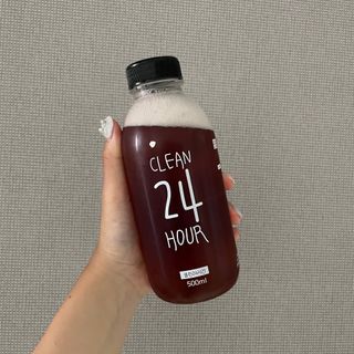 클린24시간 1BOX(5포) + 전용보틀(500ml) — 4.5점을 준 리뷰어가 2022년 7월 올린 사용 사진