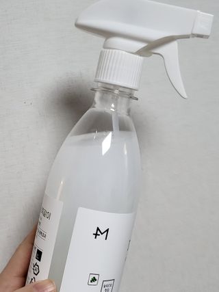 [엠메이데이] 그린티 피톤치드 감쪽같이 500ml + 손소독액 50ml — 5점을 준 리뷰어가 2021년 12월 올린 사용 사진