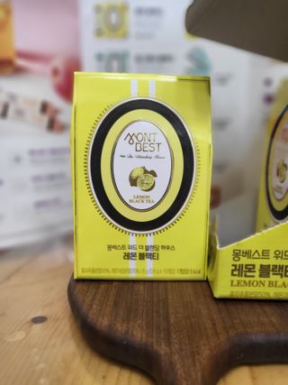 몽베스트 위드더 블랜딩 하우스 _레몬 블랙티 — 5점을 준 리뷰어가 2022년 12월 올린 사용 사진