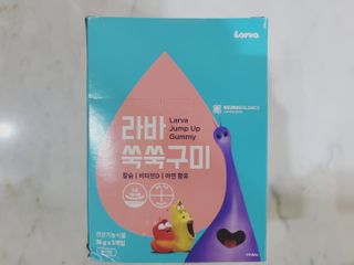 [푸름웰니스] 라바 쑥쑥구미 36g — 5점을 준 리뷰어가 2021년 12월 올린 사용 사진