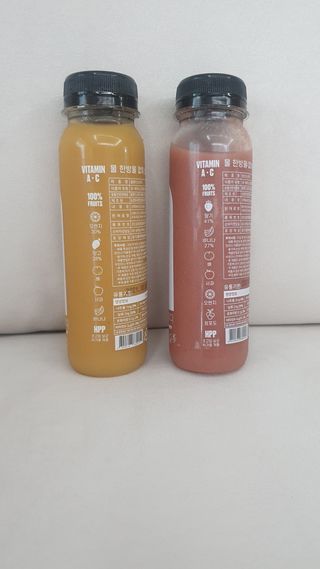 BLENDY'S 핑크 스무디+블론디 스무디 — 5점을 준 리뷰어가 2021년 9월 올린 사용 사진