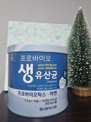 서울약사신협_프로바이오생유산균_2.5G x 100포 — 5점을 준 리뷰어가 2021년 6월 올린 사용 사진
