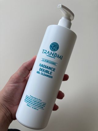 TRANDMI 트랜드미 래디언스 더블겔 클렌저 — 5점을 준 리뷰어가 2022년 9월 올린 사용 사진