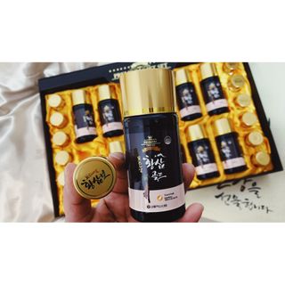 서울약사신협_프리미엄황삼골드_3.75g x 12환+75mgx12병 — 5점을 준 리뷰어가 2021년 1월 올린 사용 사진