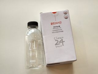 클린24시간 1BOX(5포) + 전용보틀(500ml) — 5점을 준 리뷰어가 2023년 1월 올린 사용 사진