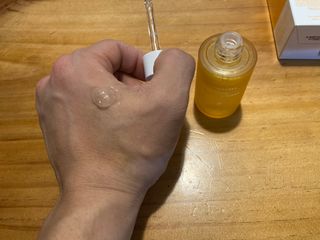 체르엠 스템앤셀 비타민 브라이트닝 에센스 30ml 1개 — 5점을 준 리뷰어가 2022년 4월 올린 사용 사진
