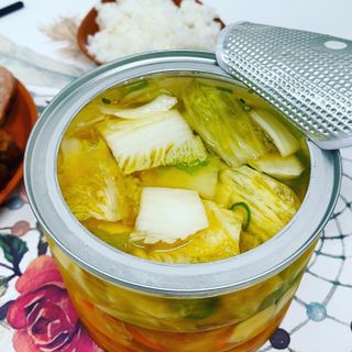 셰프애찬 단호박 백김치 1kg — 5점을 준 리뷰어가 2022년 10월 올린 사용 사진
