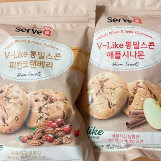 서브큐 V-like 통밀스콘 2종 (애플시나몬+피칸크랜베리) — 5점을 준 리뷰어가 2022년 8월 올린 사용 사진