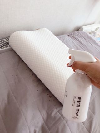 편백의정석 편백의 정석, 피톤치드스프레이 살균 천연 탈취제 집먼지 진드기 이불 침대 매트리스 새집중후군 천연 살균제 — 5점을 준 리뷰어가 2021년 3월 올린 사용 사진