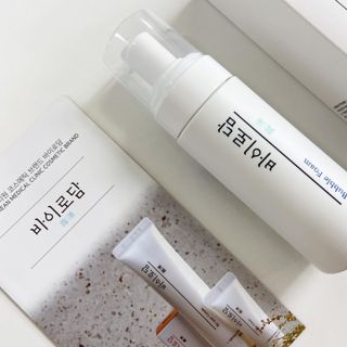 [바이로담] 저자극 약산성버블 폼 폼클렌징 150ml — 5점을 준 리뷰어가 2021년 3월 올린 사용 사진