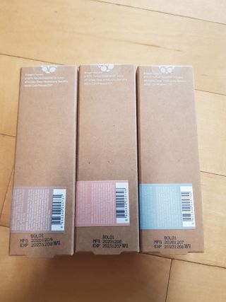 [후르디아] 끈적임 없는 착한성분 비건  핸드크림 3종 — 5점을 준 리뷰어가 2021년 1월 올린 사용 사진