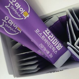 [유산균] 오마이락 프리미엄 포스트바이오틱스 30P — 5점을 준 리뷰어가 2022년 12월 올린 사용 사진