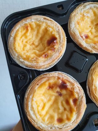 디앙뜨 포르투갈 에그타르트 오리지널 맛+패션후르츠 맛 중 택1 — 5점을 준 리뷰어가 2021년 8월 올린 사용 사진