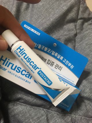 히루스카 포스트아크네 클리어 — 5점을 준 리뷰어가 2021년 1월 올린 사용 사진