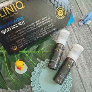 올리닉 울트라비타액션 — 5점을 준 리뷰어가 2021년 10월 올린 사용 사진
