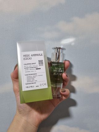 📷프리 (인스타체험단) [밀리밀리] 메디 앰플 시카 15ml — 5점을 준 리뷰어가 2025년 9월 올린 사용 사진
