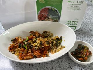 직탁 식단관리 3종 도시락(꼬막 듬뿍 곤드레비빔밥, 알리오올리오 불고기오믈렛, 매콤쭈꾸미 시래기유채밥) — 5점을 준 리뷰어가 2022년 6월 올린 사용 사진