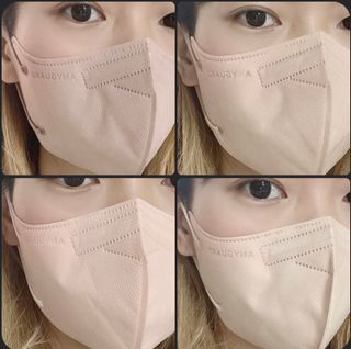 애니가드 셋업메베마스크 (대형 4컬러 + 중형 4컬러) — 5점을 준 리뷰어가 2022년 4월 올린 사용 사진