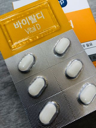 뉴트리션팩토리 비타프렙 바이탈디 비타민D 500mg — 5점을 준 리뷰어가 2021년 7월 올린 사용 사진