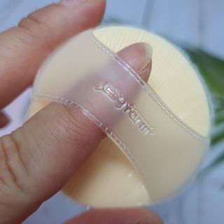 젤리팜 마이크로셀 실리콘퍼프 피치,오렌지 — 5점을 준 리뷰어가 2021년 11월 올린 사용 사진