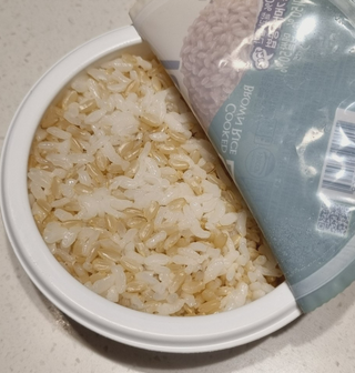 [구매평]양반 동원 양반 100밥 현미밥, 130g, 12개 — 5점을 준 리뷰어가 2025년 4월 올린 사용 사진