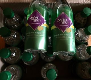 몽베스트 Montbest with Sparkling water Lemon OR Lime 20병(랜덤) — 5점을 준 리뷰어가 2021년 10월 올린 사용 사진