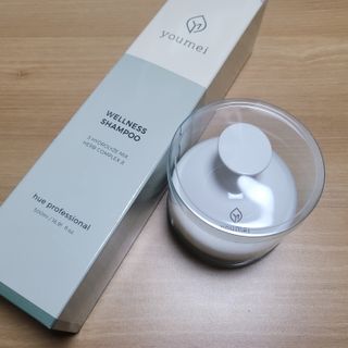 유메이 웰니스 샴푸 + 유메이 스칼프 브러쉬 — 5점을 준 리뷰어가 2022년 1월 올린 사용 사진