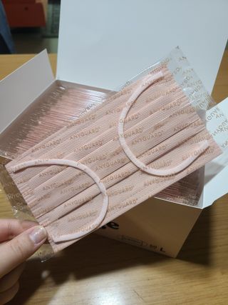 [애니가드] 센스 메베 사각 마스크 — 4점을 준 리뷰어가 2022년 7월 올린 사용 사진