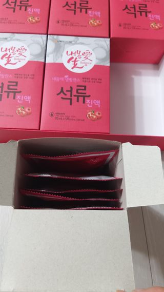 서울약사신협_내몸애생발란스석류_70ml x 30포 — 5점을 준 리뷰어가 2021년 8월 올린 사용 사진