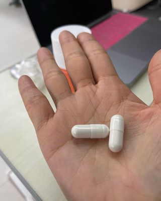 프리마인 성큼다가온 봄, 이너뷰티를 챙겨야 피부도 화사하게, 컨디션도 활기차게. 흡수율을 높인 고효율 비타민. — 4.5점을 준 리뷰어가 2023년 1월 올린 사용 사진