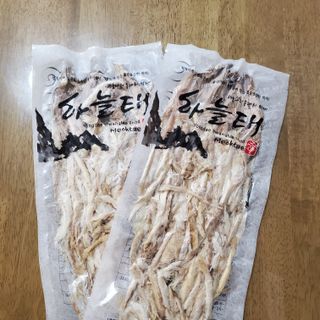 [오늘바스켓] 용대리 손질하늘태 130g — 5점을 준 리뷰어가 2021년 5월 올린 사용 사진
