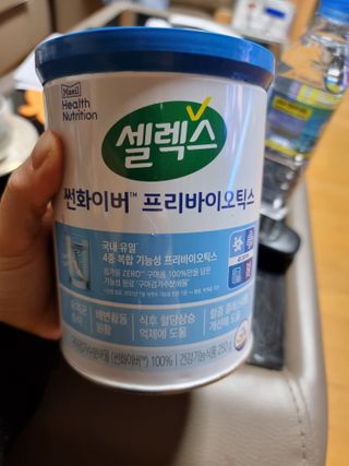 셀렉스 썬화이버 프리바이오틱스 — 5점을 준 리뷰어가 2021년 12월 올린 사용 사진