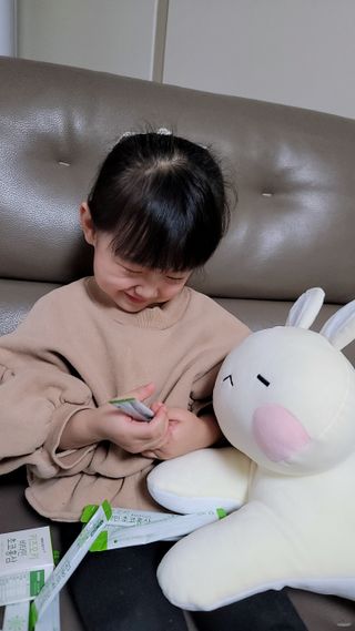 [이뮤니티플러스]우리아이 면역오키, 건강오키 _ 키즈오키 비타민초코홍삼 10포 1box — 4.5점을 준 리뷰어가 2022년 1월 올린 사용 사진