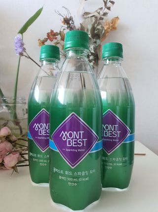 몽베스트 Montbest with Sparkling water Plain 20병 — 5점을 준 리뷰어가 2022년 6월 올린 사용 사진