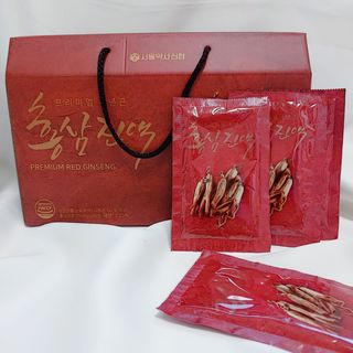 서울약사신협_프리미엄 6년근 홍삼진액_70mlx30포 — 4점을 준 리뷰어가 2021년 3월 올린 사용 사진