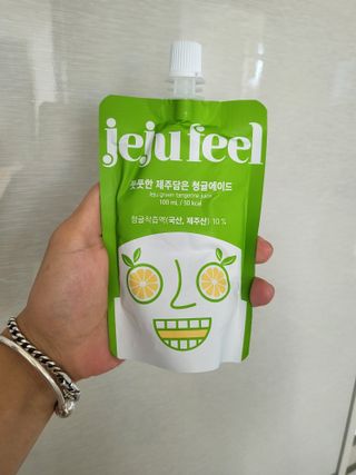 JEJUFEEL 풋풋한 제주담은 청귤에이드 — 4점을 준 리뷰어가 2022년 10월 올린 사용 사진