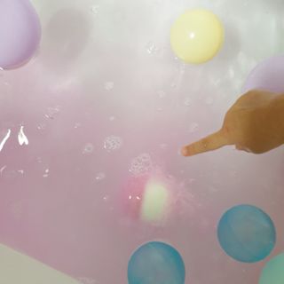 버블데이 배쓰밤 거품입욕제 버블바 6종 — 5점을 준 리뷰어가 2021년 8월 올린 사용 사진