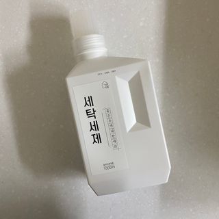 (주)바른양품 바른양품 친환경 세탁세제 1L — 5점을 준 리뷰어가 2022년 1월 올린 사용 사진