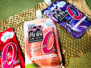 ORIHIRO 오리히로 곤약젤리 제로칼로리 130g 4종 4팩(맛별로 1팩씩) — 5점을 준 리뷰어가 2023년 3월 올린 사용 사진
