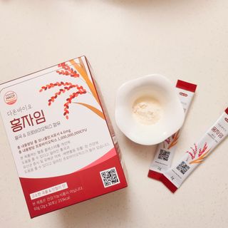 하루 1포로 콜레스테롤, 유산균, 고역가 소화효소까지 한번에 섭취! 다온바이오 홍자임 1개월분(30포) — 5점을 준 리뷰어가 2022년 12월 올린 사용 사진