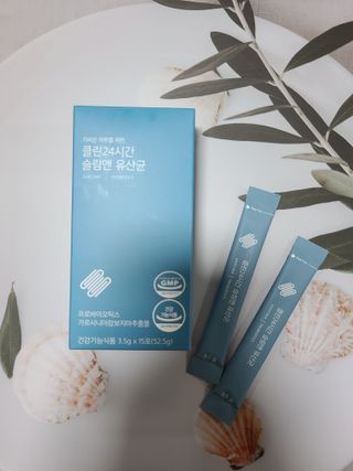 클린24시간 슬림앤유산균 1박스 (3.5g X 15포) — 5점을 준 리뷰어가 2022년 9월 올린 사용 사진