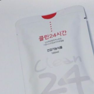 클린24시간 1BOX(5포) + 전용보틀(500ml) — 5점을 준 리뷰어가 2023년 7월 올린 사용 사진
