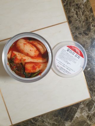 셰프애찬 알타리김치 총각김치 1kg — 3점을 준 리뷰어가 2022년 10월 올린 사용 사진